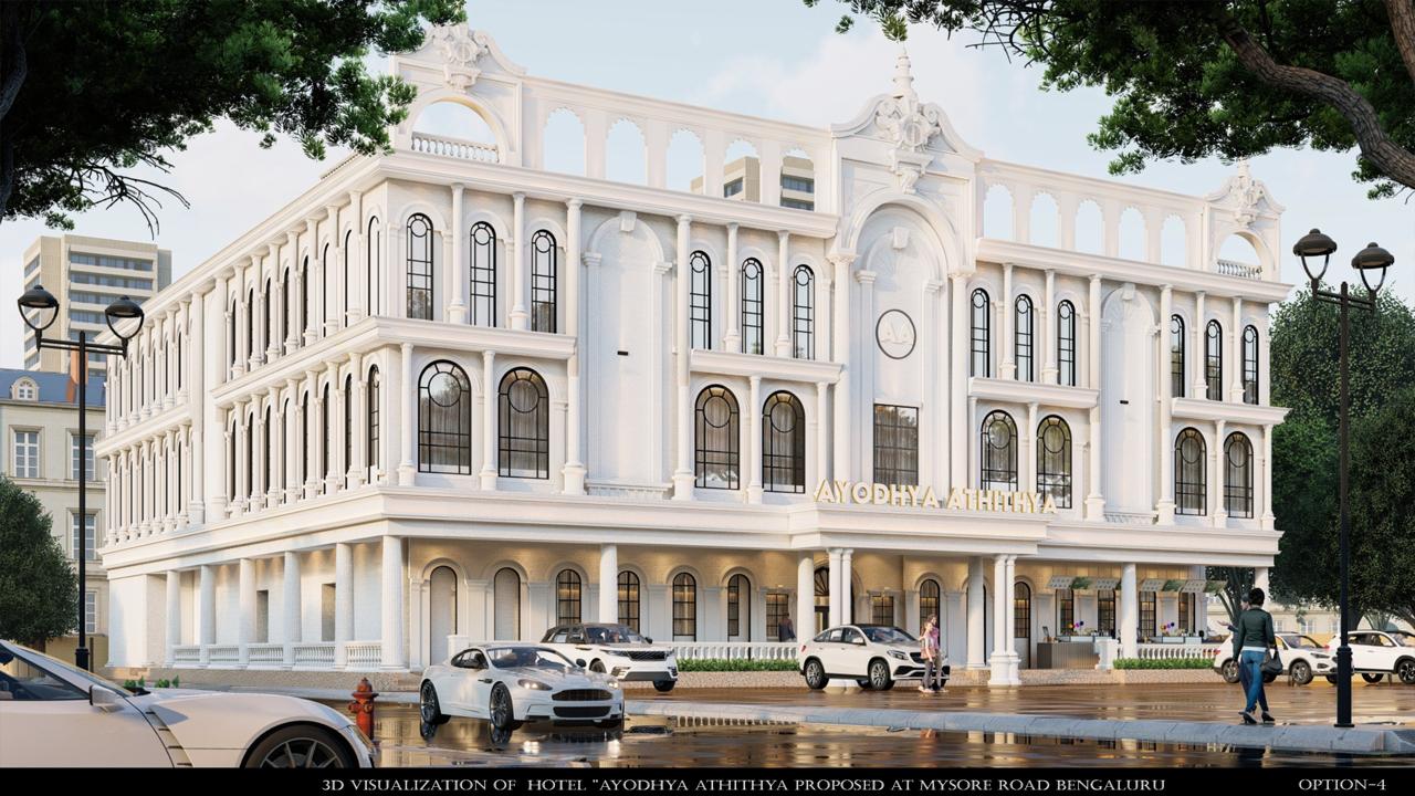 Commercial Building – Kengeri — Architectural Visualization, image 2 of 4