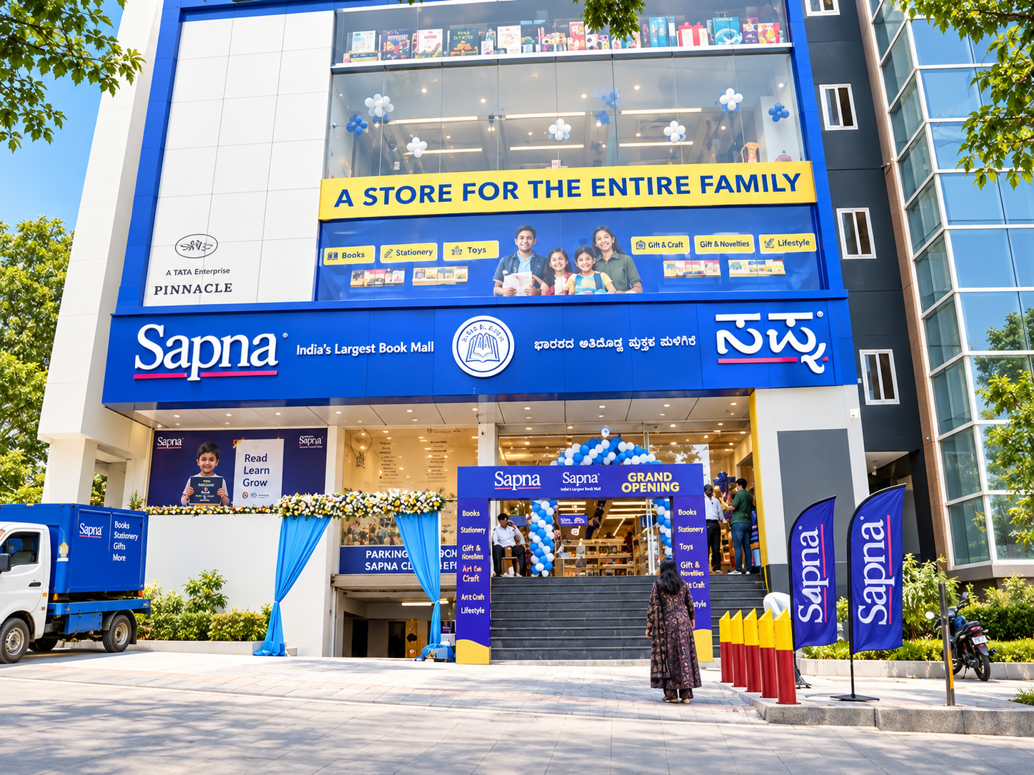 Commercial Building – Nagarbhavi — Project Photography