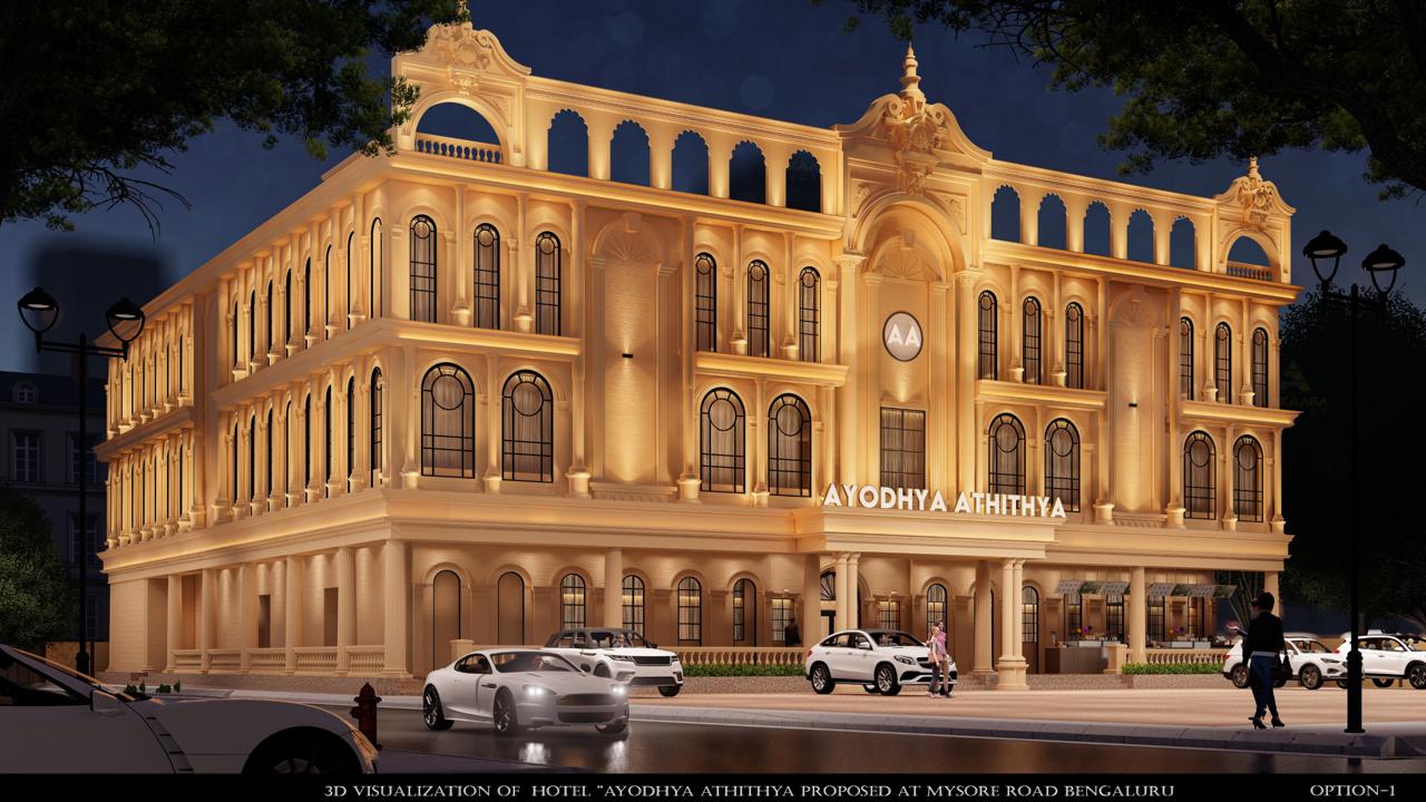 Commercial Building – Kengeri — Architectural Visualization
